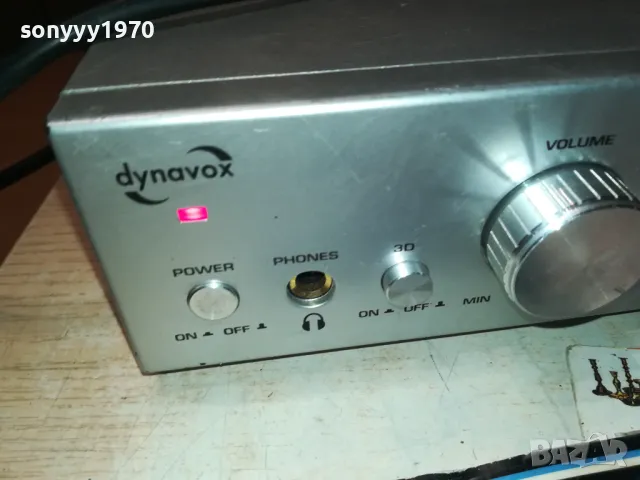 DYNAVOX CS-PA1 AMPLIFIER 0411240956LNWCR, снимка 4 - Ресийвъри, усилватели, смесителни пултове - 47830508