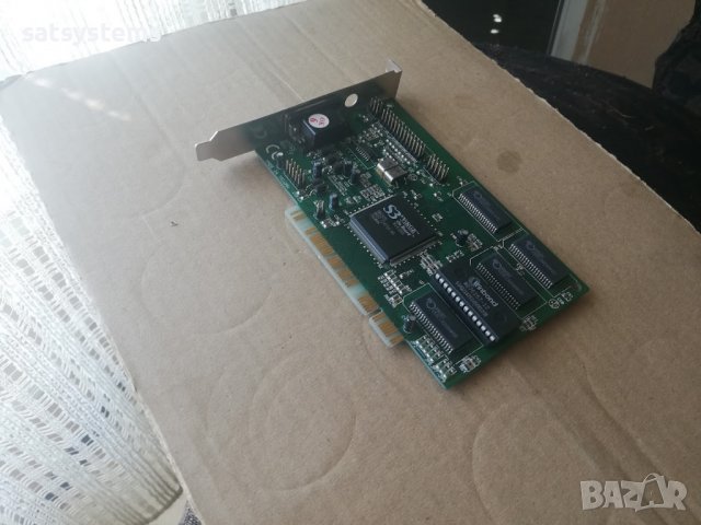 Видео карта S3 VIRGE Sparkle SP-765 REV.F 2MB PCI, снимка 4 - Видеокарти - 37407666