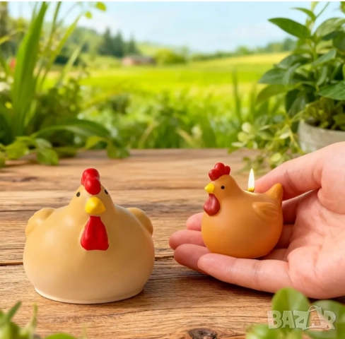 Молдове комплект две кокошки в два размера , снимка 3 - Форми - 52946754