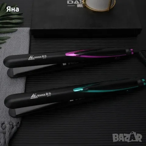 Професионална преса за изправяне на коса с турмалинови керамични плочи, снимка 7 - Преси за коса - 47870761