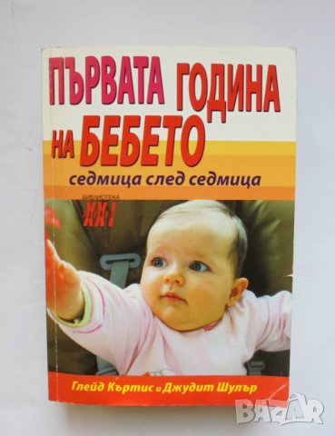 Книга Първата година на бебето - Глейд Къртис, Джудит Шулър 2006 г.