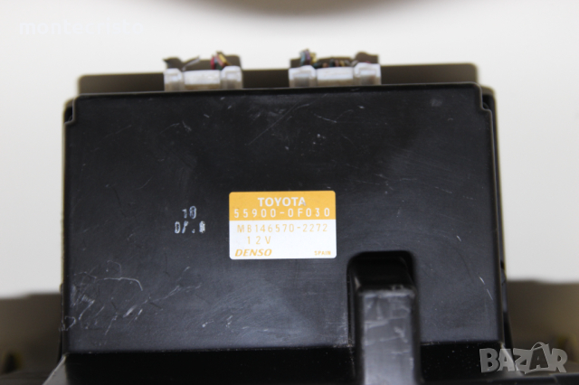 Панел климатроник Toyota Corolla verso (2004-2009г.) 55900-0F030 / 559000F030 управление климатик, снимка 5 - Части - 44896039
