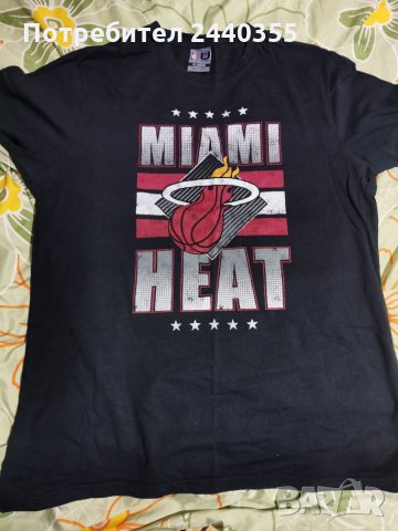 Мъжка блуза NBA Miami heat, снимка 10 - Тениски - 26751435