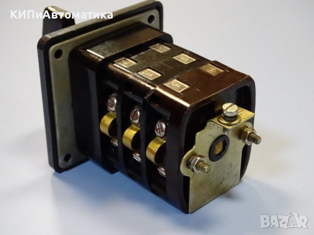 пакетен превключвател  ПГП-10-20 10А 380V 3-секционен, снимка 5 - Резервни части за машини - 40196329
