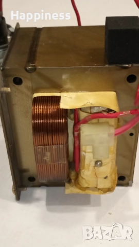 Трансформатор от микровълнова заедно с кондензатора, снимка 4 - Микровълнови - 51954983