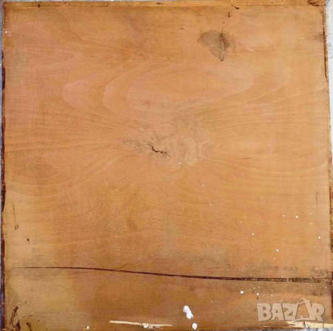 СТАРА БЪЛГАРСКА МАСЛЕНА КАРТИНА - ЗИМА, снимка 3 - Картини - 43671604