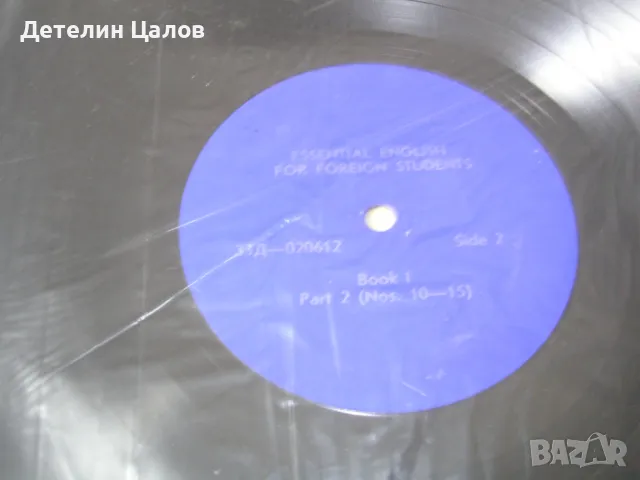 Грамофонни плочи с уроци по английски език, снимка 5 - Други ценни предмети - 49657919