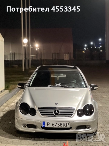 Mercedes c200 compressor Sport coupe, снимка 4 - Автомобили и джипове - 52568265