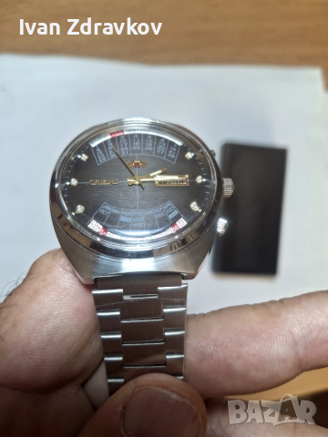 Продавам Orient Ориент вечен календар, Orient perpetual calendar, снимка 3 - Мъжки - 51662466