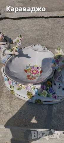 Порцеланова Композиция Бонбониера, снимка 4 - Статуетки - 50968732