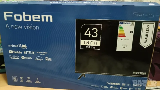 Смарт телевизор Fobem, снимка 15 - Телевизори - 48512193