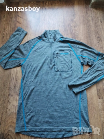 dovrefjell merino wool - мъжка мерино блуза М, снимка 7 - Блузи - 52793642
