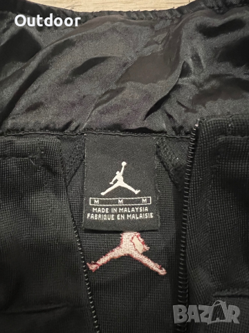 Мъжко горнище Air Jordan Full Zip Flight 23rd Anniversary 2008, размер М, снимка 4 - Спортни дрехи, екипи - 44885159