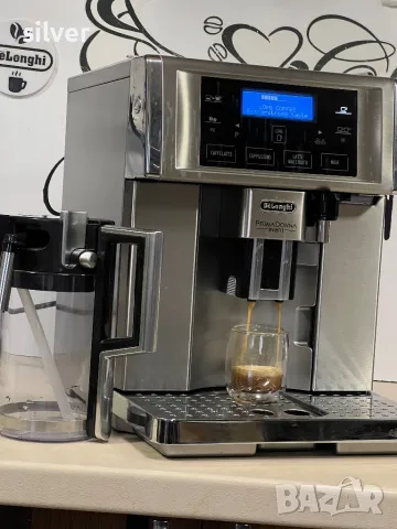 Кафемашина кафе автомат delonghı Primadonna avant с гаранция, снимка 4 - Кафемашини - 49877582