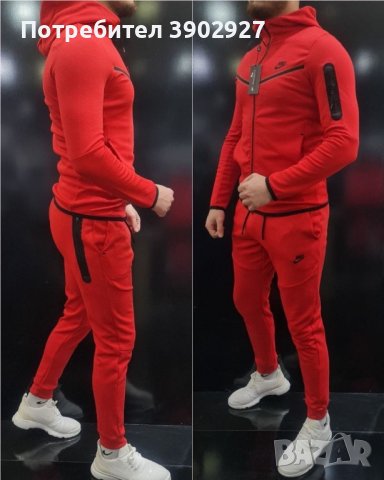 Нови мъжки екипи Nike tech fleece, снимка 1 - Спортни дрехи, екипи - 43335371