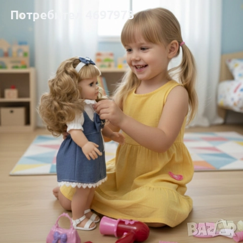 Cufan Baby Kid-Ароматна кукла с аксесоари и стил, снимка 7 - Кукли - 52958996
