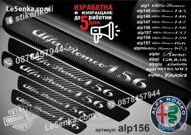 ПРАГОВЕ карбон Alfa Romeo TONALE фолио стикери alpt, снимка 6 - Аксесоари и консумативи - 44167393