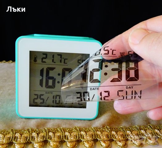 TCM Tchibo настолен часовник,аларма,радиоконтрол. , снимка 8 - Луксозни - 26873011
