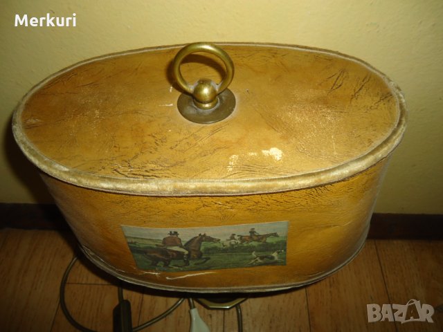 Стара английска нощна лампа, снимка 3 - Други - 35057212
