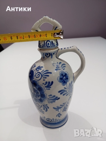 Порцеланова стара бутилка с печат, снимка 7 - Други - 52527245