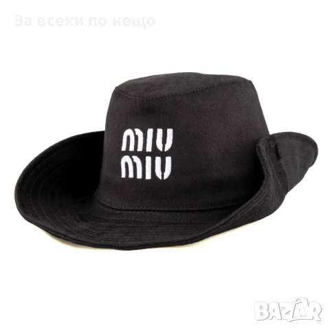 Miu Miu Дамска Лятна Шапка Миу Миу - Налични Различни Цветове Код E690, снимка 15 - Шапки - 51149665
