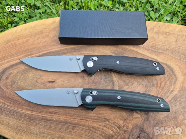 Сгъваем джобен нож SHIROGOROV,стомана D2,Axis Lock,два цвята,SH206