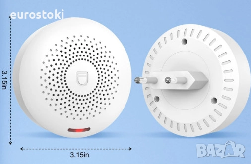 Интелигентна алармена система SanJie, 5 сензора за врати и прозорци, 2 дистанционни управления, 2.4G, снимка 3 - Други - 52566797