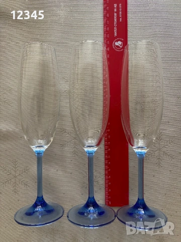 Продавам високи чаши за вино / шампанско / джин и коктейли , снимка 2 - Чаши - 53227863