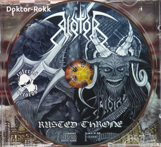 Riotor – Rusted Throne (2015, CD), снимка 3 - CD дискове - 37963311