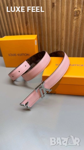 Дамски Колани - Две Лица ⚜️ Louis Vuitton , снимка 3 - Колани - 53064318