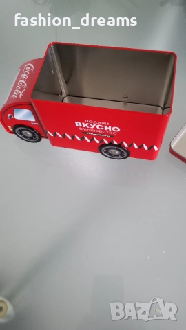 НОВО! Камионче кутия  Кока-Кола, снимка 3 - Декорация за дома - 52139124