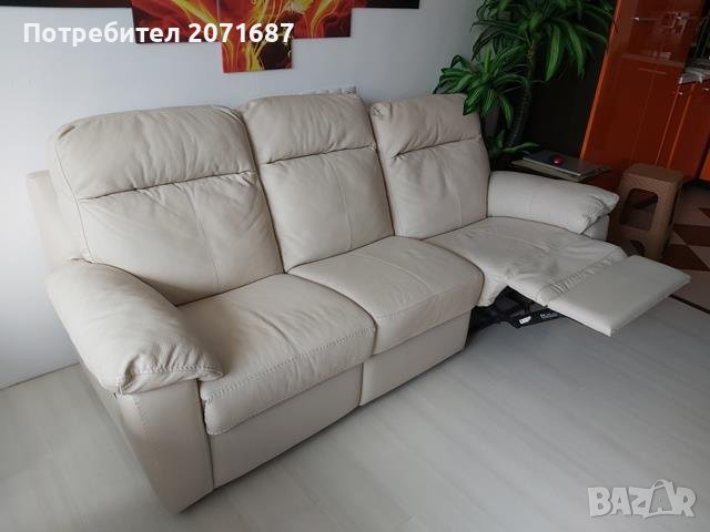 Троен или двоен диван с Релакс функция, снимка 4 - Дивани и мека мебел - 43506261