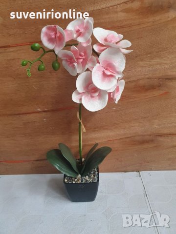 Изкуствени орхидеи в саксийка , снимка 9 - Изкуствени цветя - 34700423