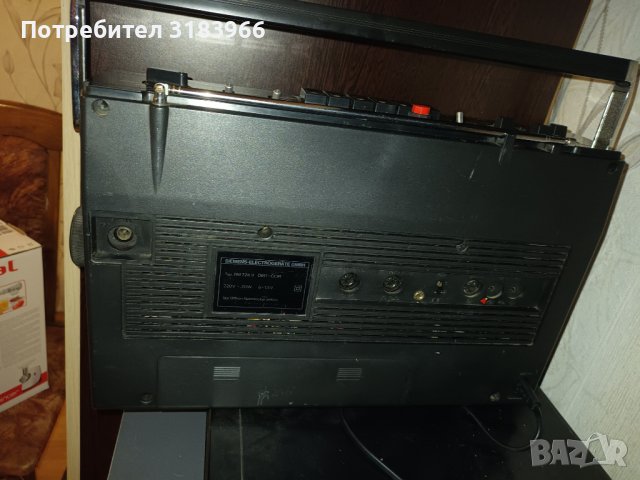 радио касетофон сименс. simens оригинален ., снимка 6 - Радиокасетофони, транзистори - 43545442