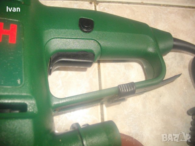 Made in Switzerland-BOSCH PEX400-Швейцарски Кръгъл Ексцентър Виброшлайф-Почти Нов-400 Вата/ф125мм, снимка 7 - Други инструменти - 43526244