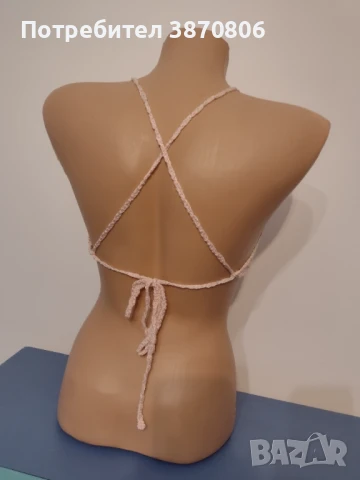 Дамско бюстие от вискоза и памук - универсален размер, снимка 3 - Корсети, бюстиета, топове - 50516750
