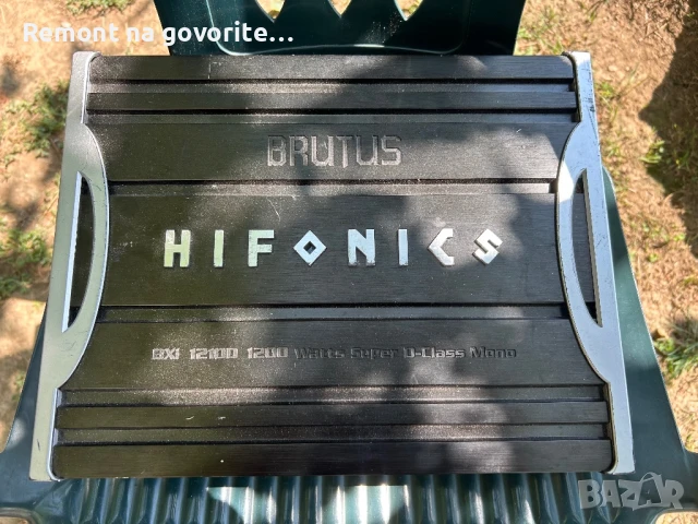 Продавам Hifonics Brutus BXI1210D 1200 Watt D-Class Mono Amplifier, снимка 1