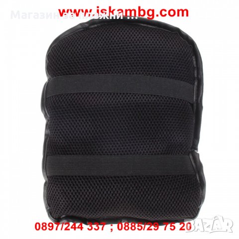 Черна кожена възглавничка за подлакътник на автомобил - код 2002, снимка 3 - Аксесоари и консумативи - 26899620