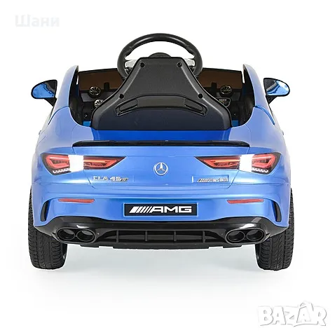 Акумулаторна кола Mercedes-AMG CLA 45 син и червен -металик, снимка 4 - Други - 49841702