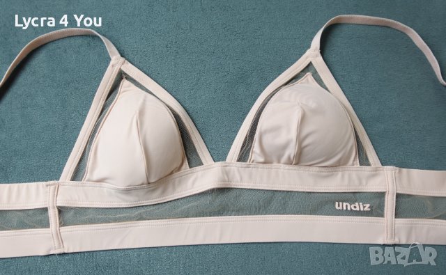 Undiz 75B дамски сутиен или бюстие с прозиращи елементи