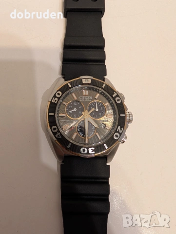 Промо! Citizen Signature Courageous BL5440 Solar Alarm Chrono часовник, снимка 4 - Мъжки - 53519298