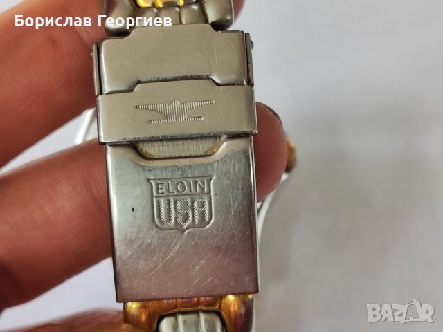 Часовник Elgin кварц, снимка 5 - Мъжки - 43069409