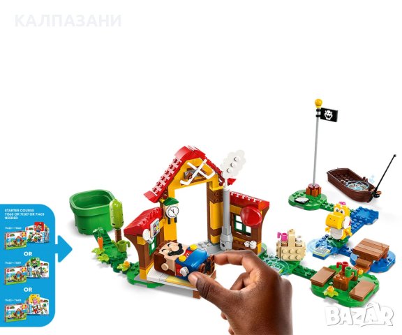 LEGO® Super Mario™ 71422 - Комплект с допълнения Picnic at Mario's House, снимка 4 - Конструктори - 43254008