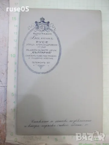 Снимка стара картон на старо семейство, снимка 2 - Колекции - 47820134