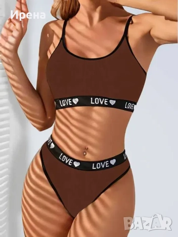 Комплект - спортен сутиен и прашка, снимка 5 - Бельо - 52082734