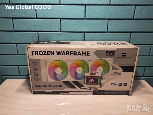Thermalright FW 360 White ARGB водно охлаждане 360 AIO, снимка 5 - Други - 53109581