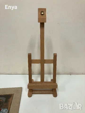 Емайлирана картина на малък статив, снимка 6 - Картини - 47238979