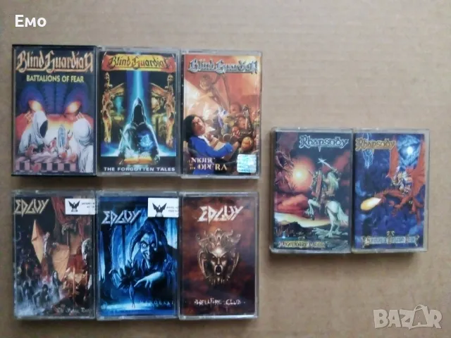 За меломаните - Разнообразни и отлично запазени аудиокасетки с Метъл (много жанрове) и Рок!, снимка 3 - Аудио касети - 47078617