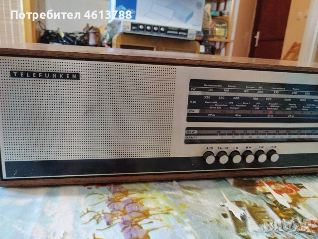 Радио Телефункен, снимка 4 - Радиокасетофони, транзистори - 52425137