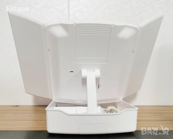 Мини LED огледало с органайзер за гримове TV1262, снимка 6 - Други стоки за дома - 52861330